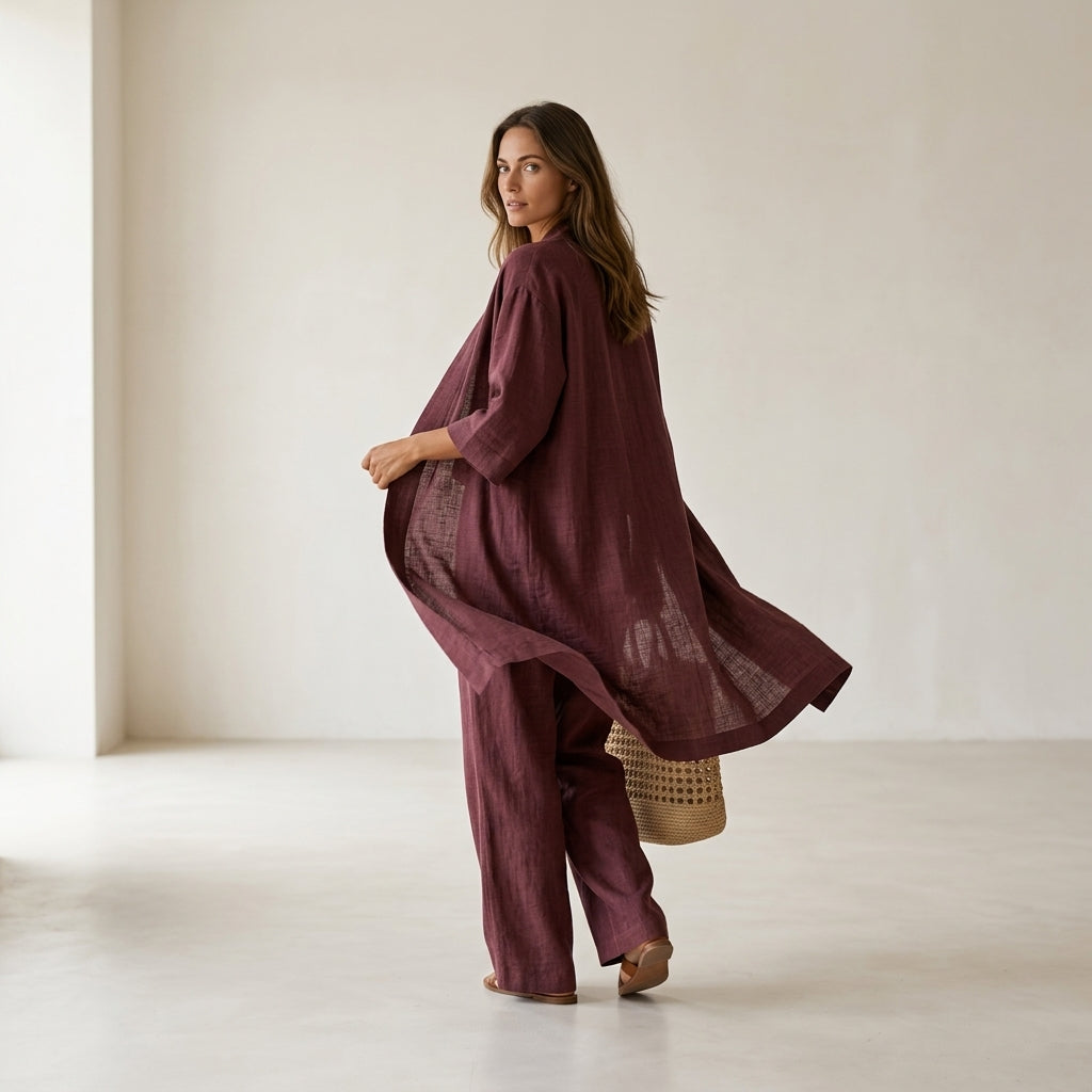 Isabela | Conjunto Elegante de Muy Piezas con Tejido Transpirable