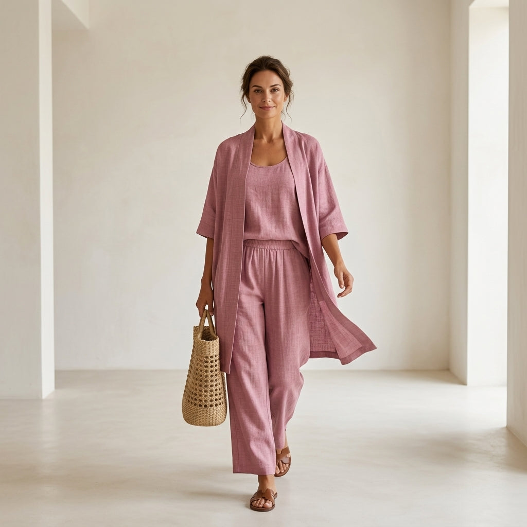 Isabela | Conjunto Elegante de Muy Piezas con Tejido Transpirable