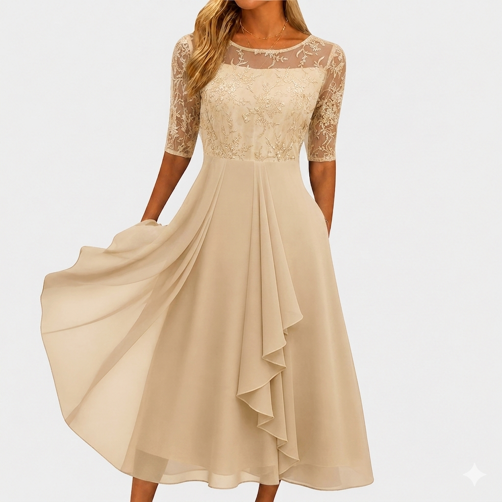 Blanca | Vestido Elegante de Encaje