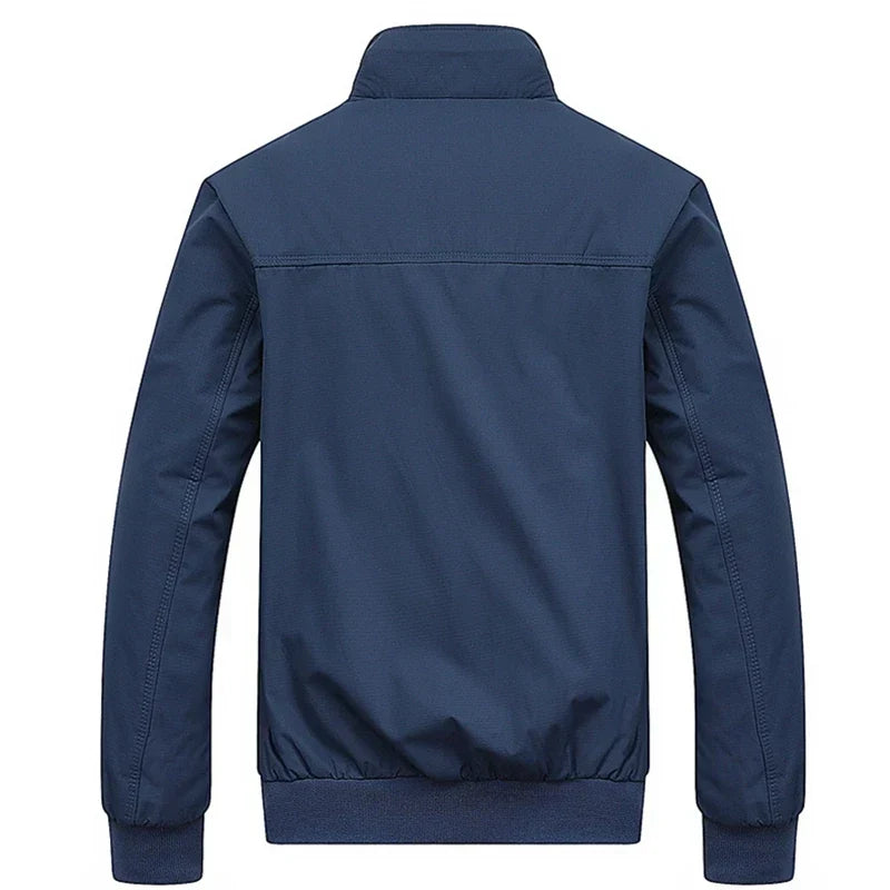 Chaqueta Harrington hombre con forro de cuadros