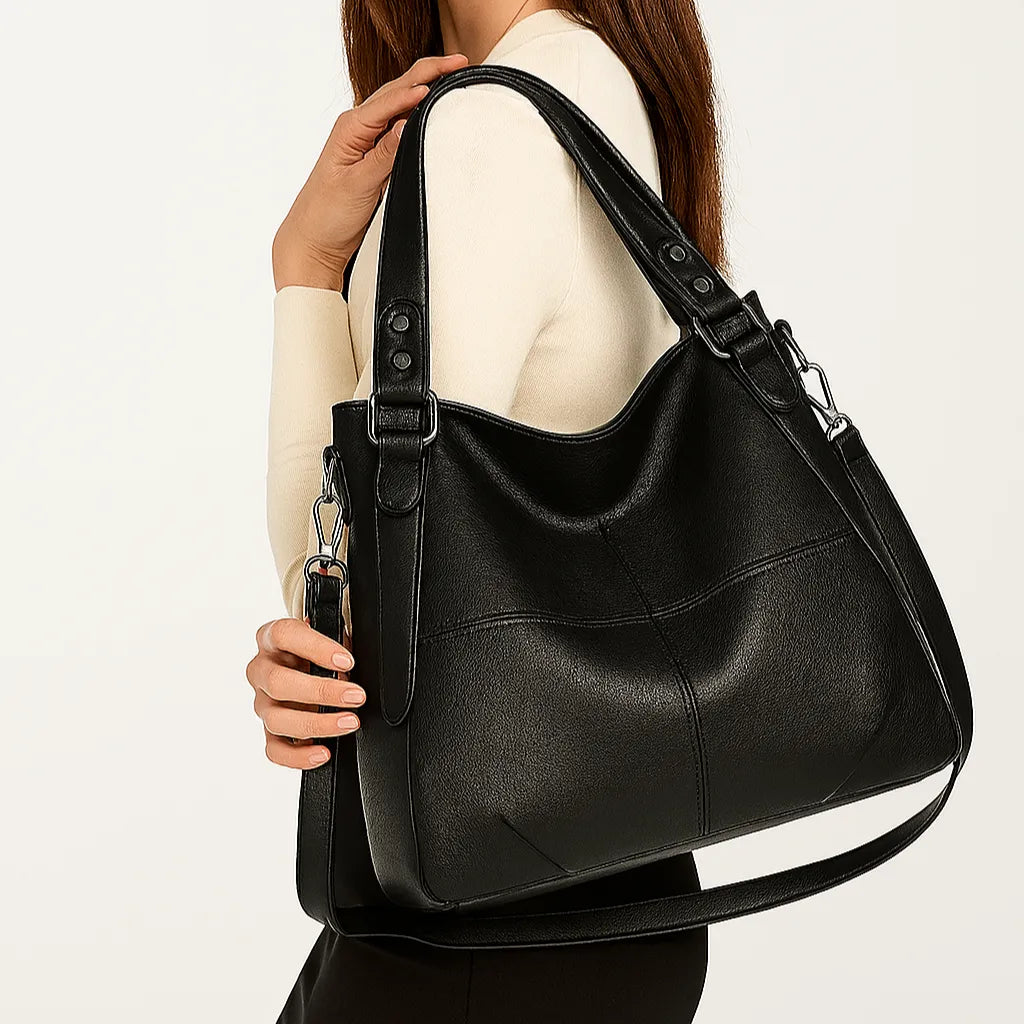 Bolso mujer efecto piel estructurado uso diario