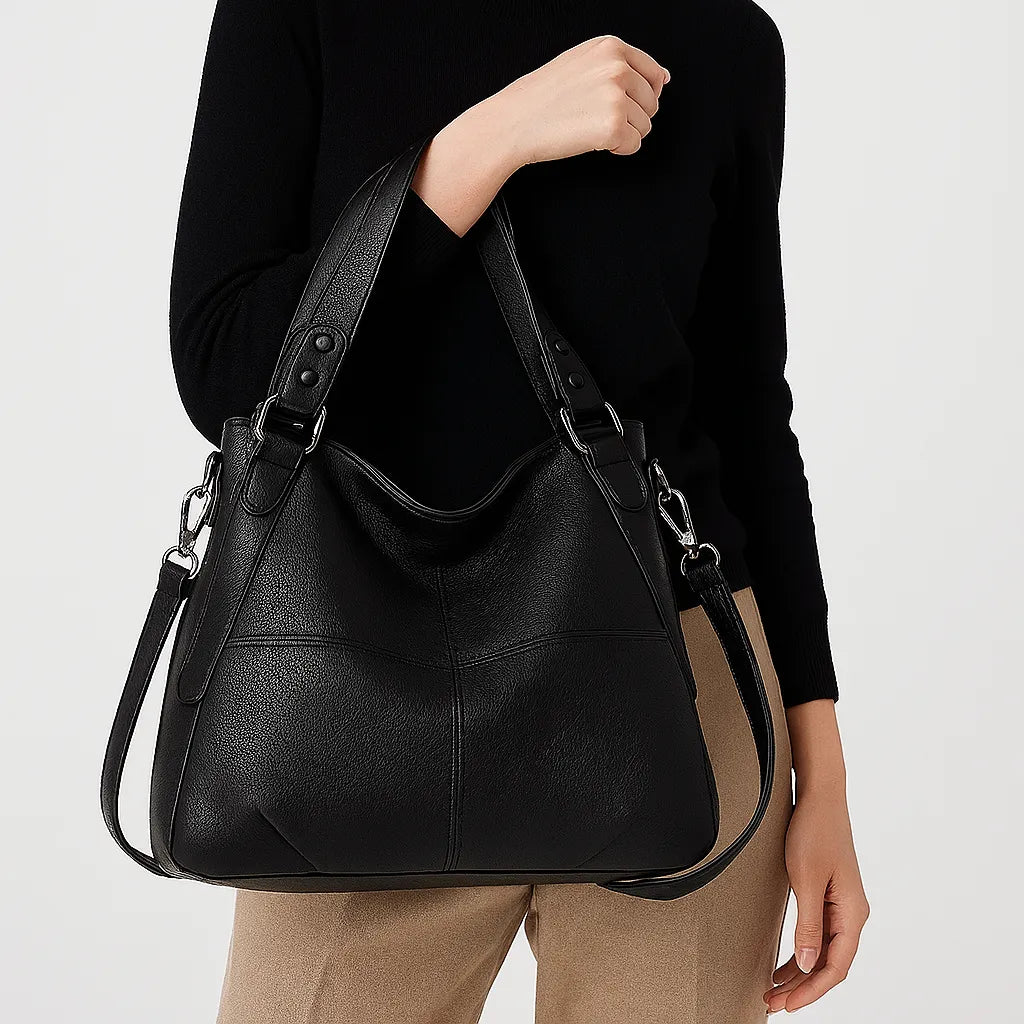 Bolso mujer efecto piel estructurado uso diario