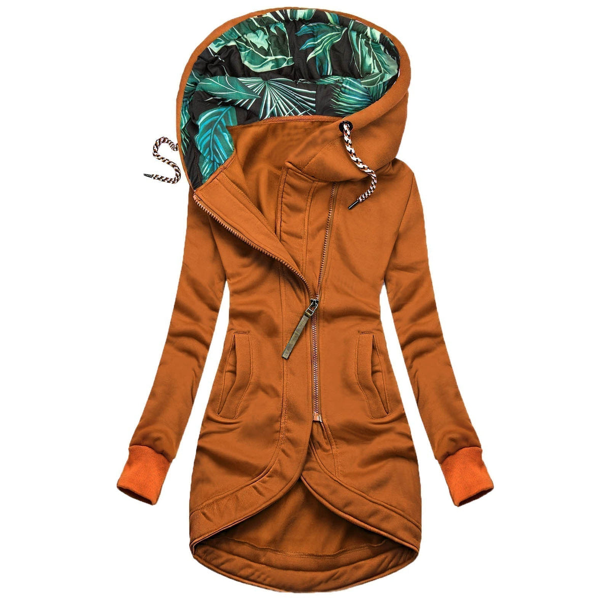 Chaqueta de invierno mujer impermeable estampada