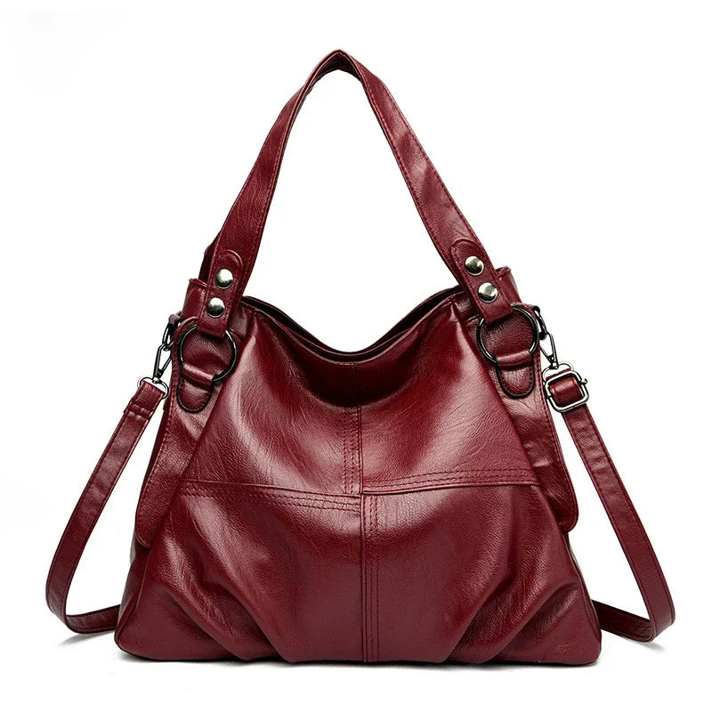 Bolso mujer efecto piel estructurado uso diario