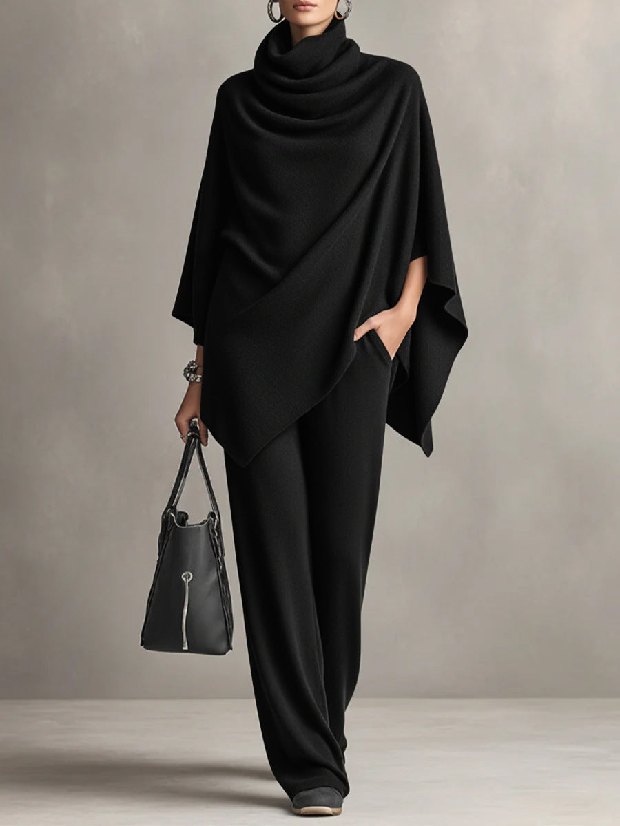 Conjunto dos piezas fluido mujer elegante pantalón