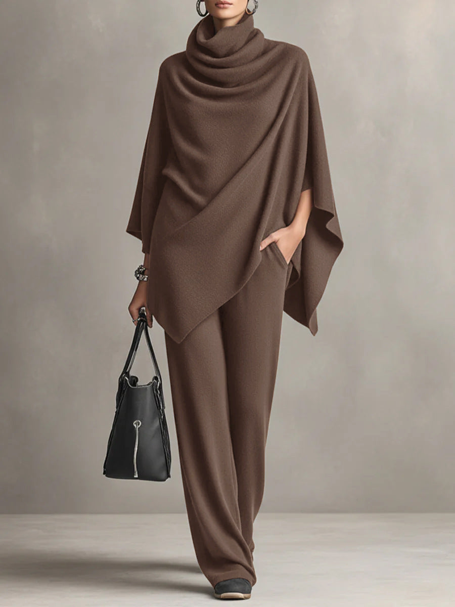 Conjunto dos piezas fluido mujer elegante pantalón