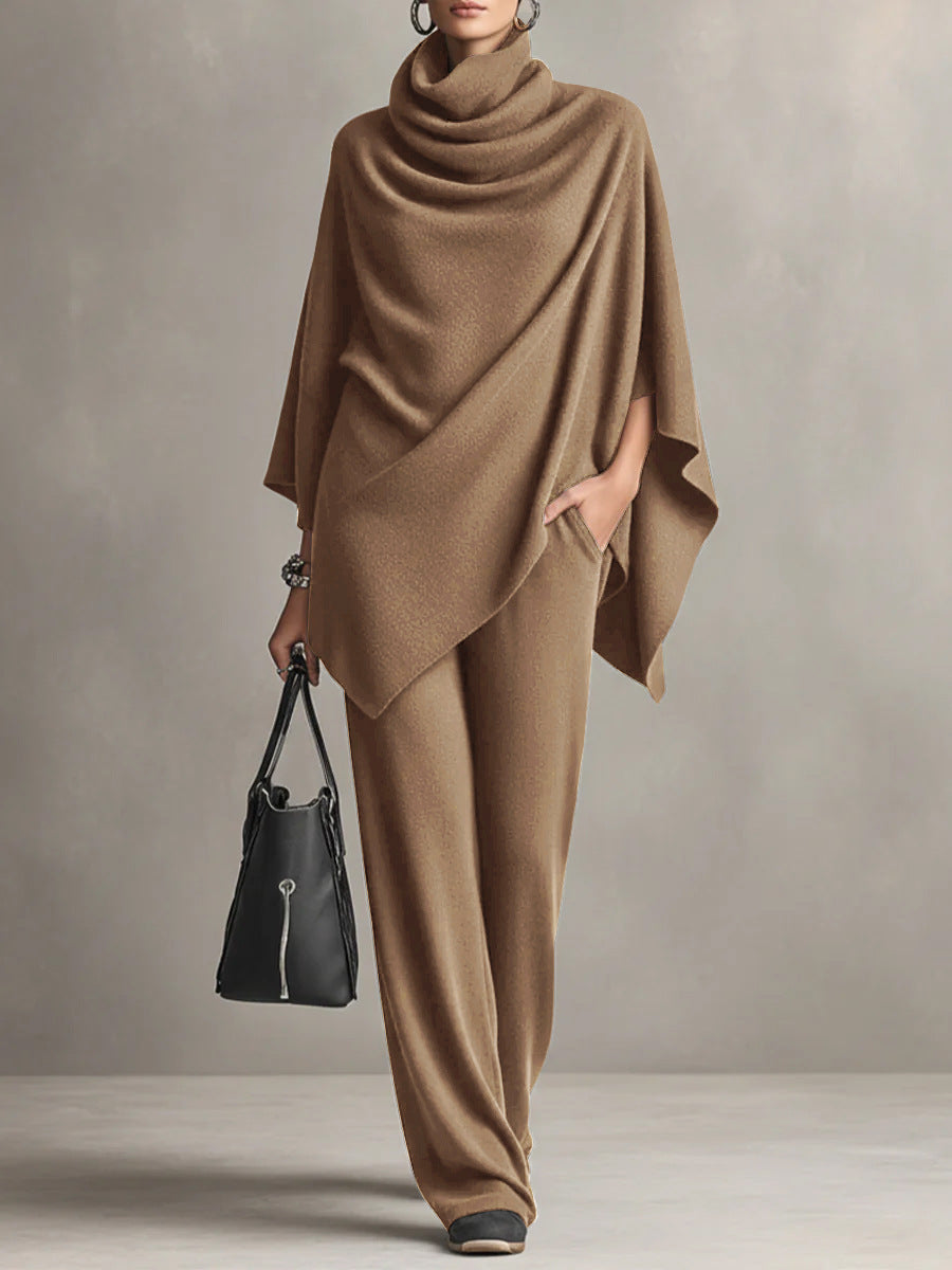 Conjunto dos piezas fluido mujer elegante pantalón