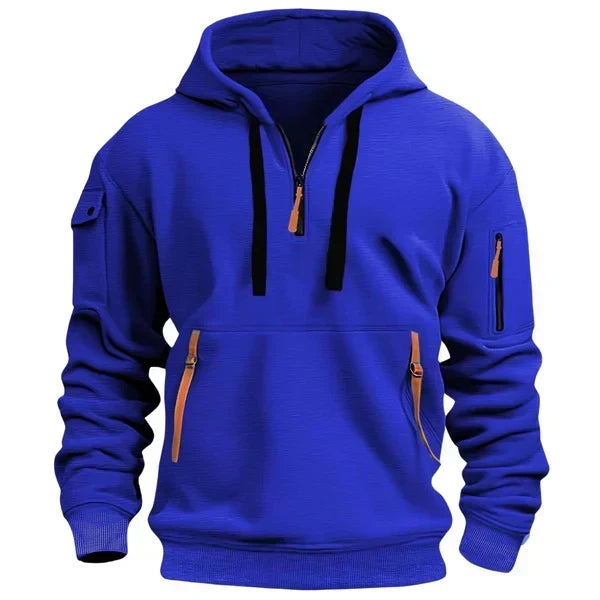 Sudadera capucha hombre elegante y cálida