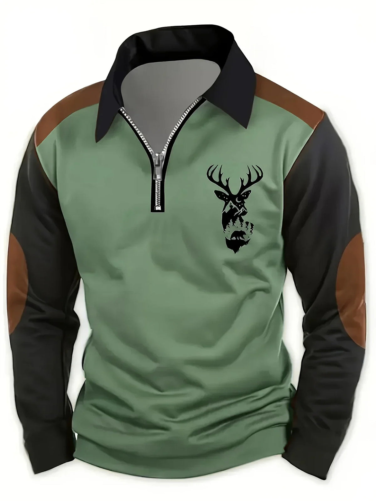 Camisa hombre otoño outdoor manga larga resistente