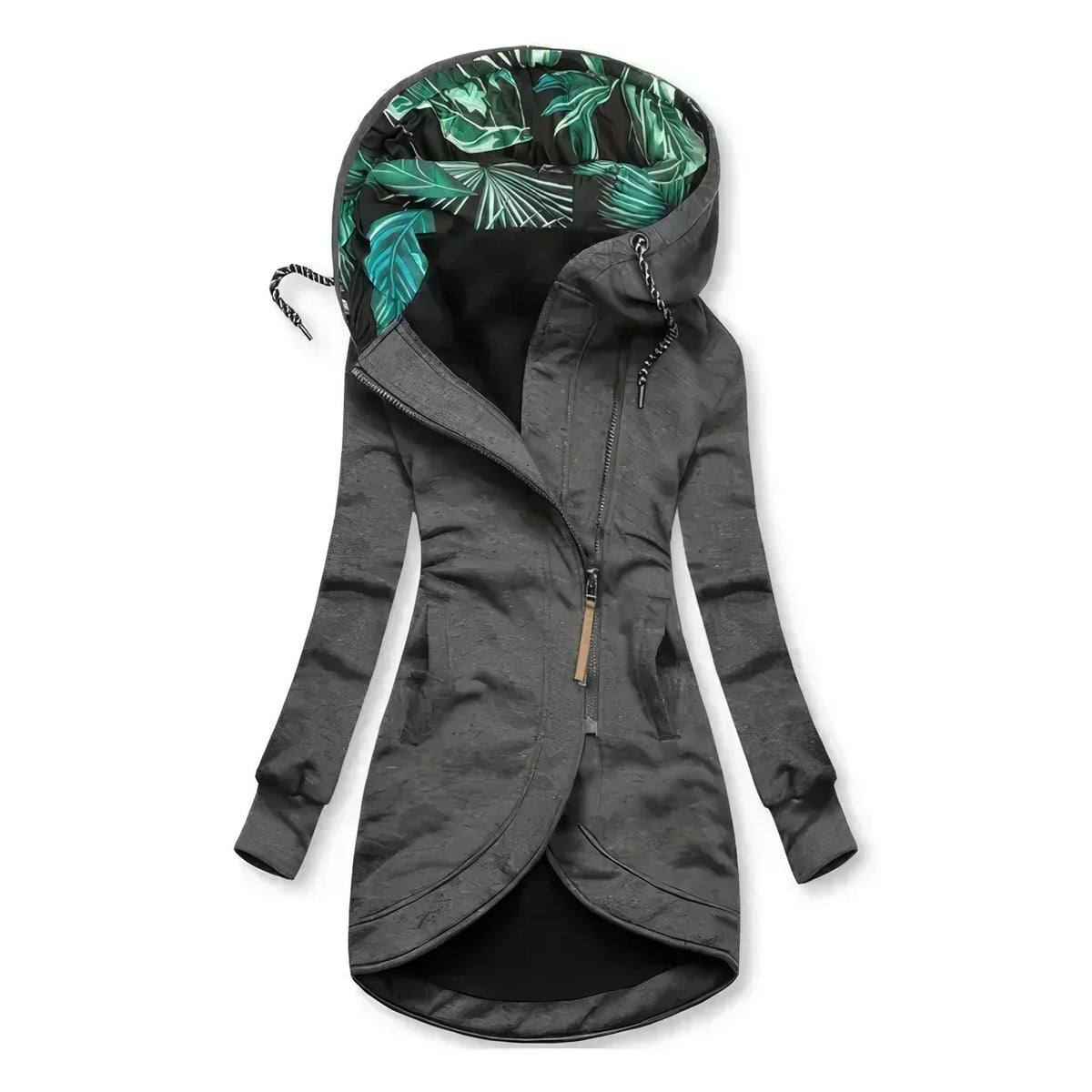 Chaqueta de invierno mujer impermeable estampada