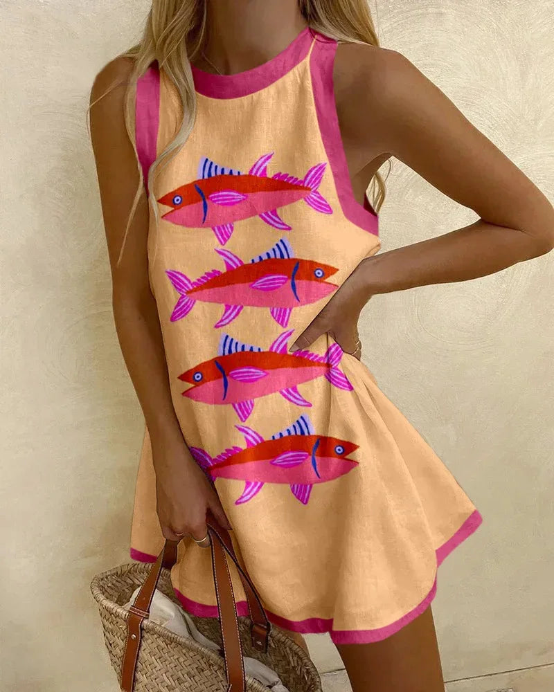 CapriBloom Minivestido