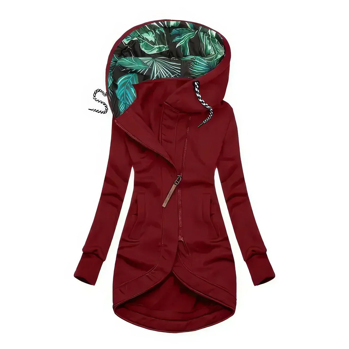 Chaqueta de invierno mujer impermeable estampada