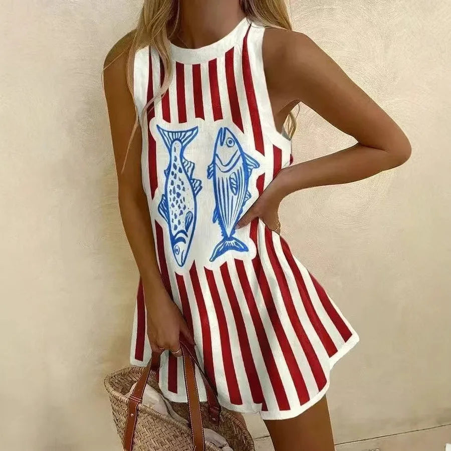 FreeSpirit Vestido Línea a