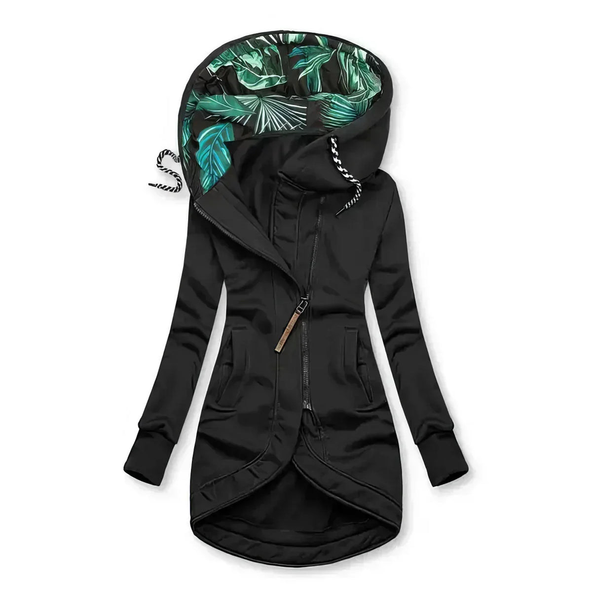 Chaqueta de invierno mujer impermeable estampada