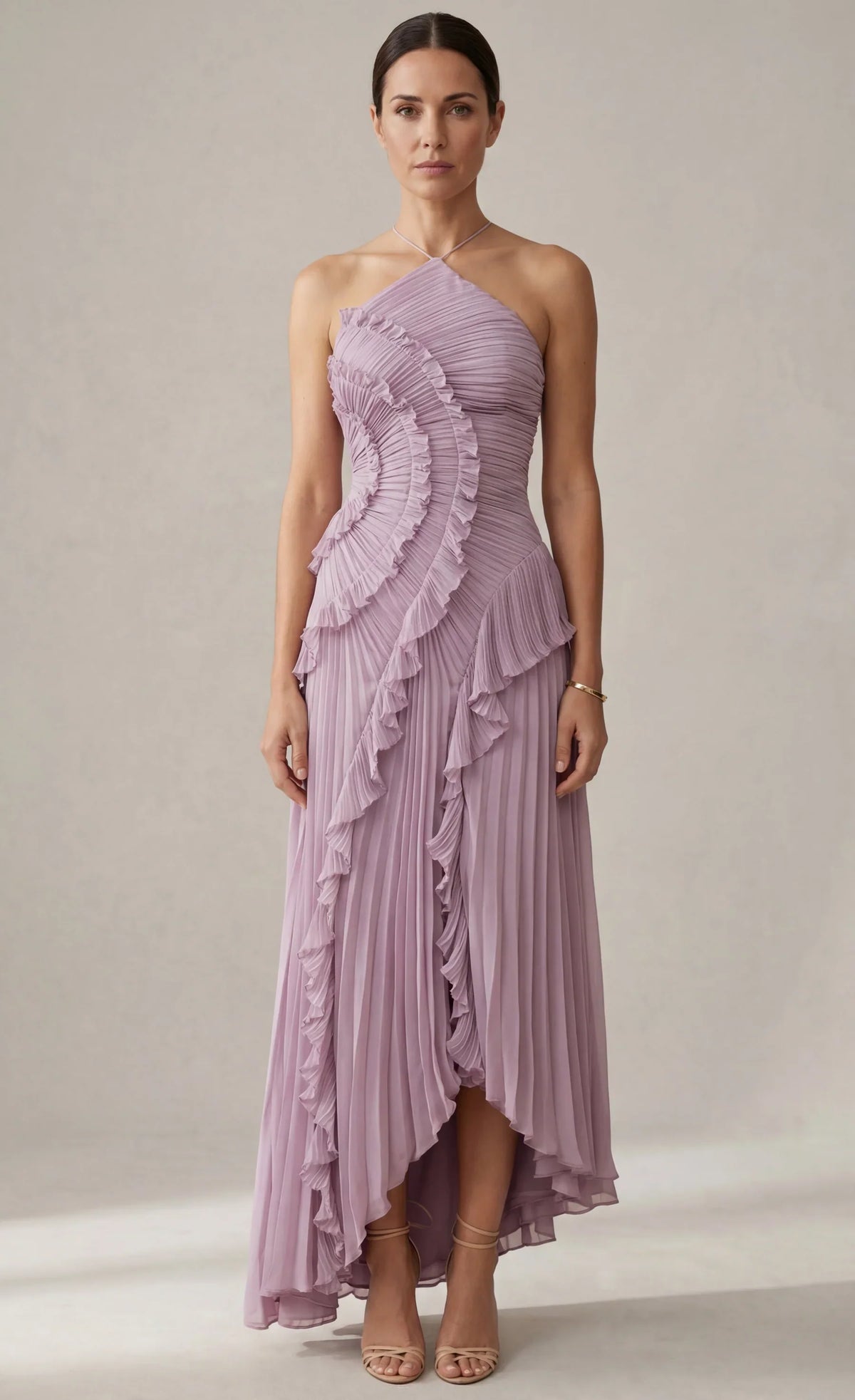 Elena | Vestido Largo Ocean Whirlpool