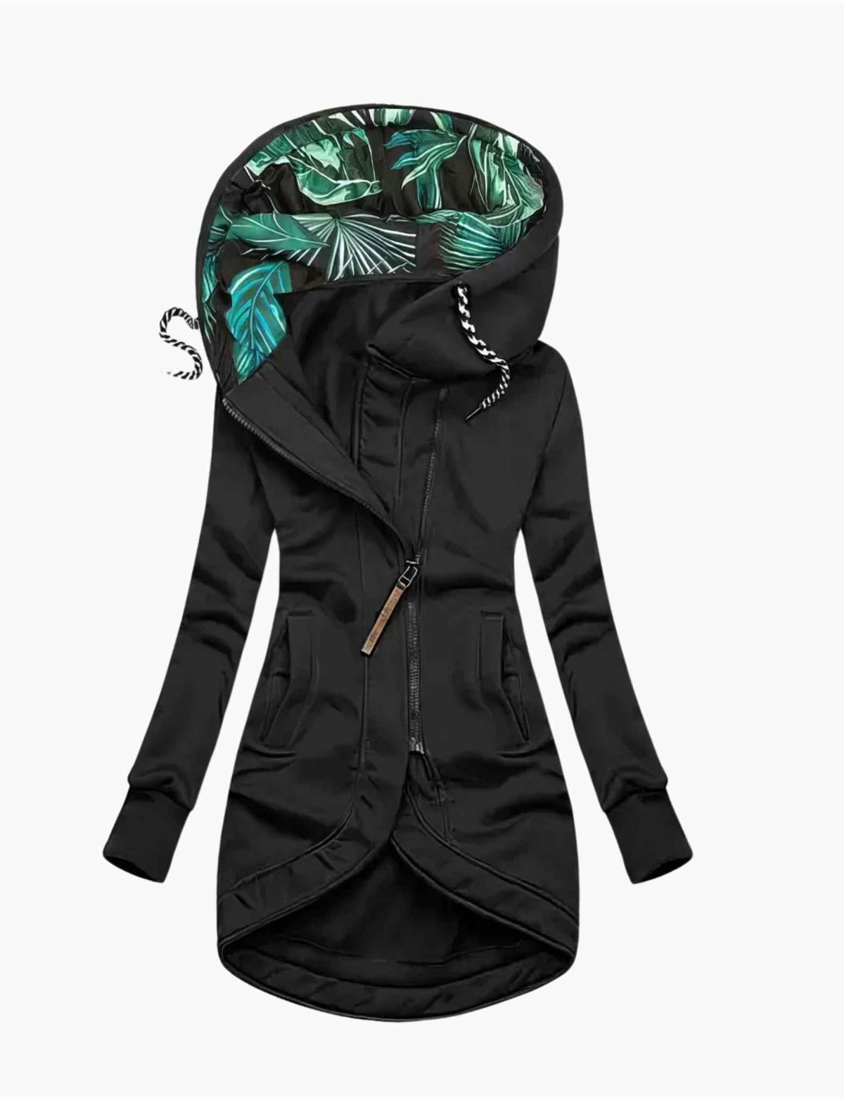 Chaqueta de invierno mujer impermeable estampada
