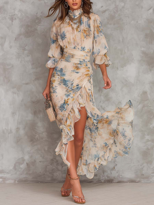 Vestido Maxi Floral Cassia