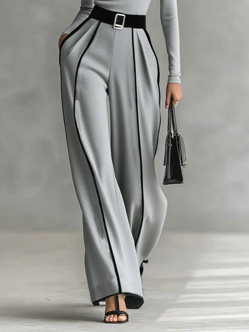 Vera | Atuendo Elegante con Detalles de Contraste