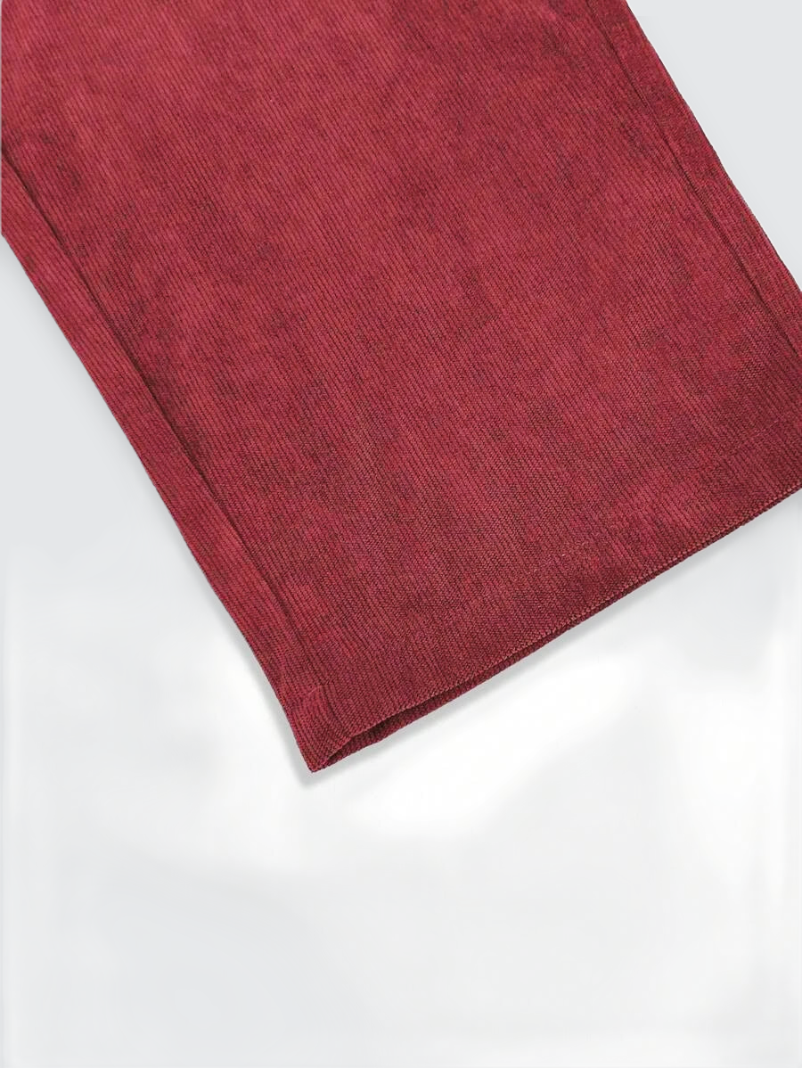Agustín | Pantalón de Pana Recto con Cintura Elástica para Hombre