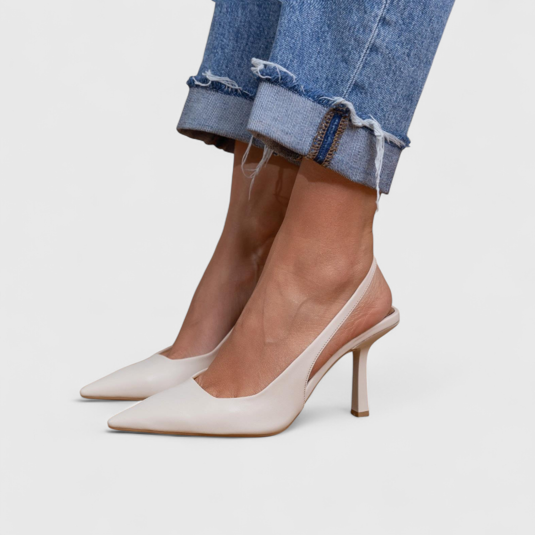 Bella | Slingback de Tacón Elegante