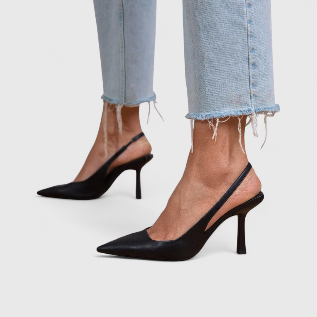Bella | Slingback de Tacón Elegante
