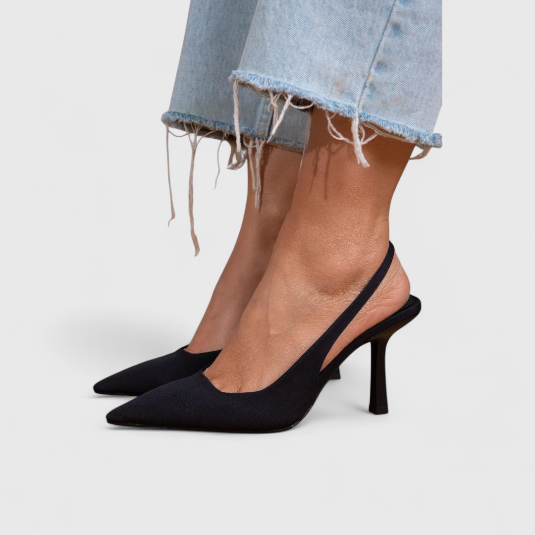 Bella | Slingback de Tacón Elegante