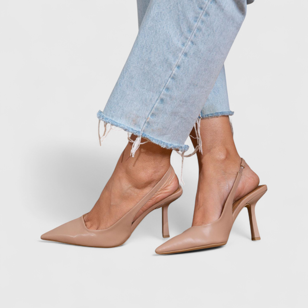 Bella | Slingback de Tacón Elegante