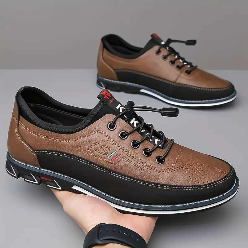 Azel | Zapatos Oxford Efecto Cuero de Calidad Artesanal