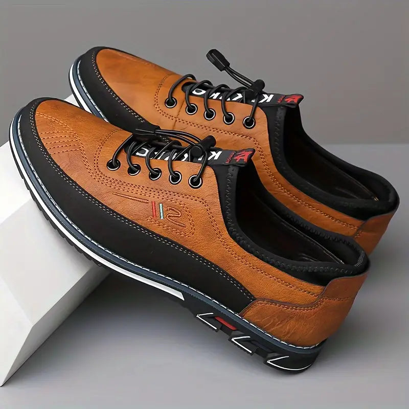 Azel | Zapatos Oxford Efecto Cuero de Calidad Artesanal