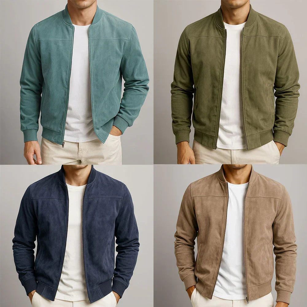 Bomber efecto ante hombre forro interior entretiempo