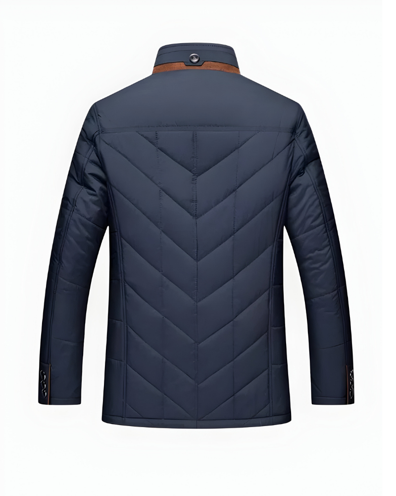 Celestino | Chaqueta Acolchada de Hombre con Cuello de Pelo Sintético