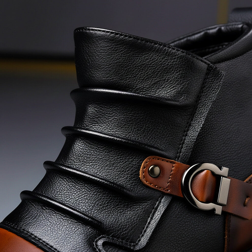 Zapatos elegantes hombre efecto piel atemporales