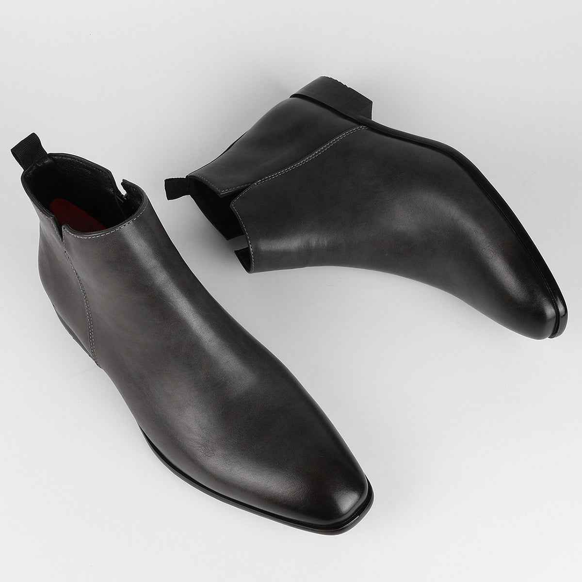 Demetrio | Botines Chelsea de Hombre Efecto Piel con Puntera Afilada