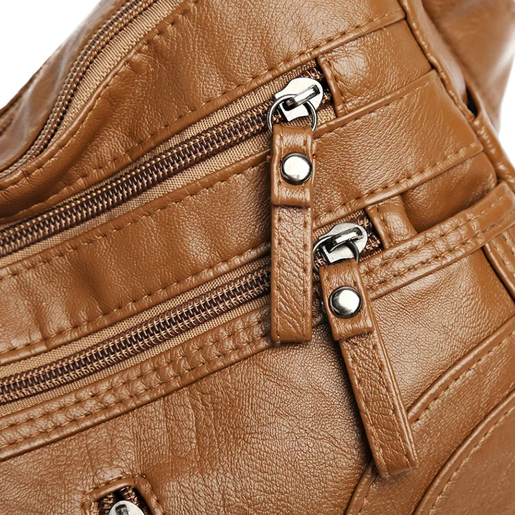 Bolso vintage mujer efecto piel casual