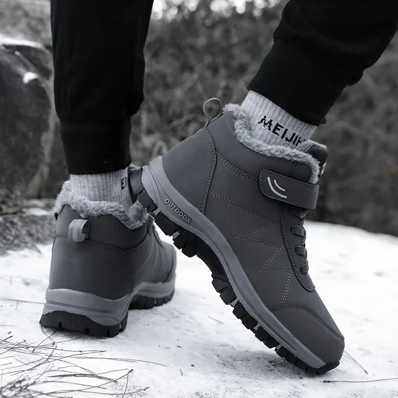 Botas de nieve de hombre con forro cálido – vista 4