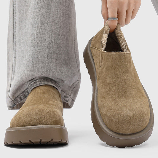 Mocasines de hombre con forro tipo borreguito – vista 1