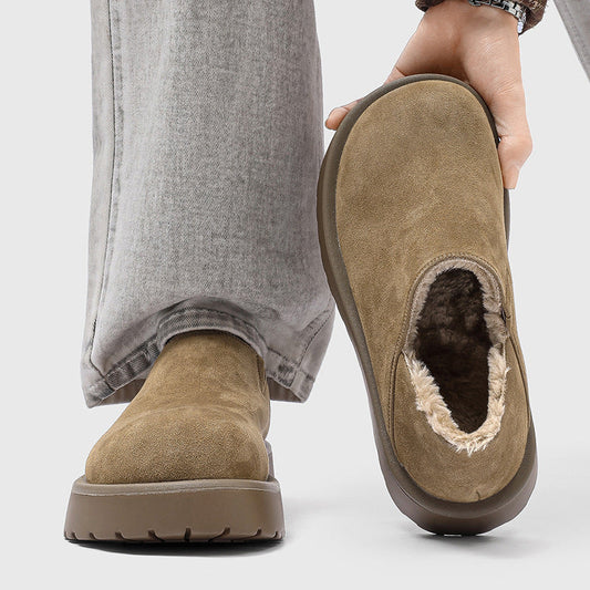 Mocasines de hombre con forro tipo borreguito – vista 2