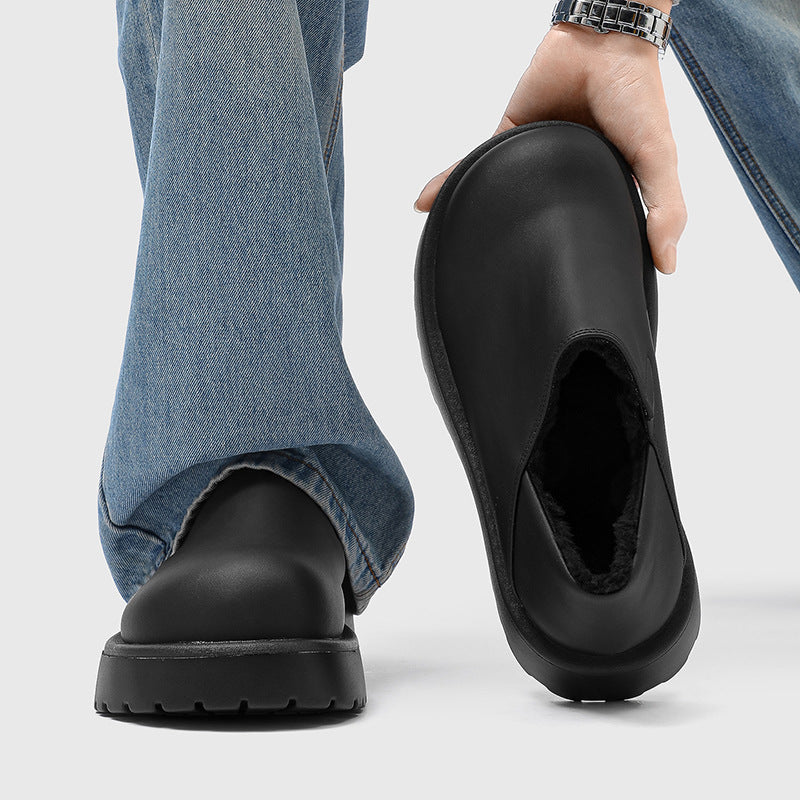 Mocasines de hombre con forro tipo borreguito – vista 6