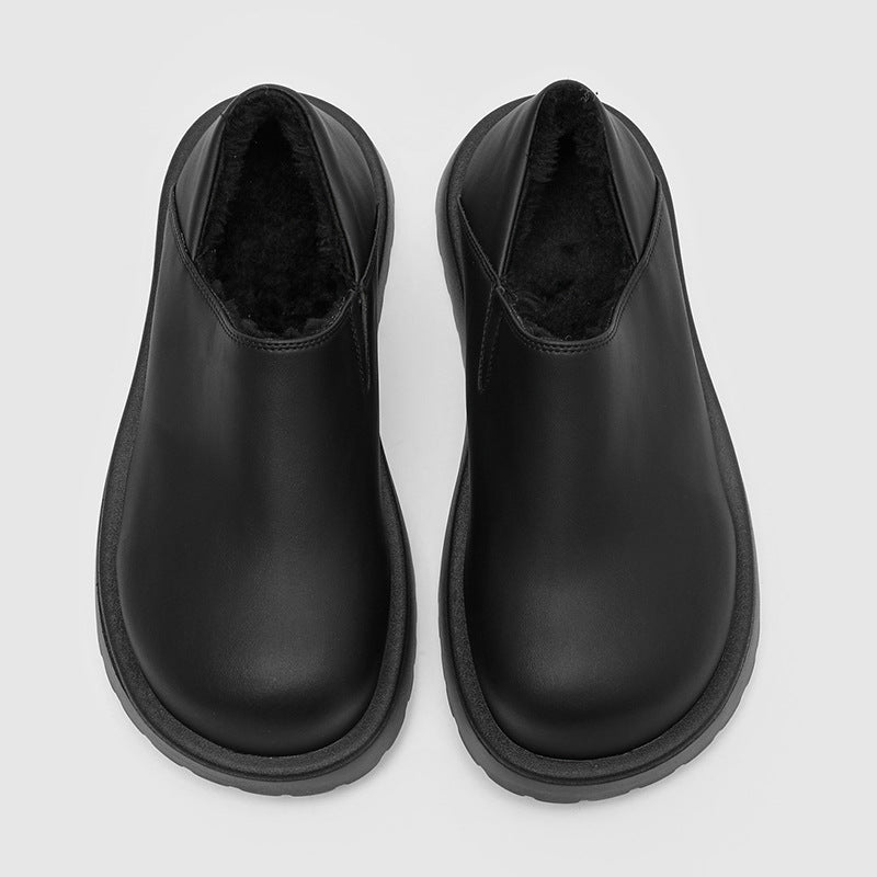 Mocasines de hombre con forro tipo borreguito – vista 8