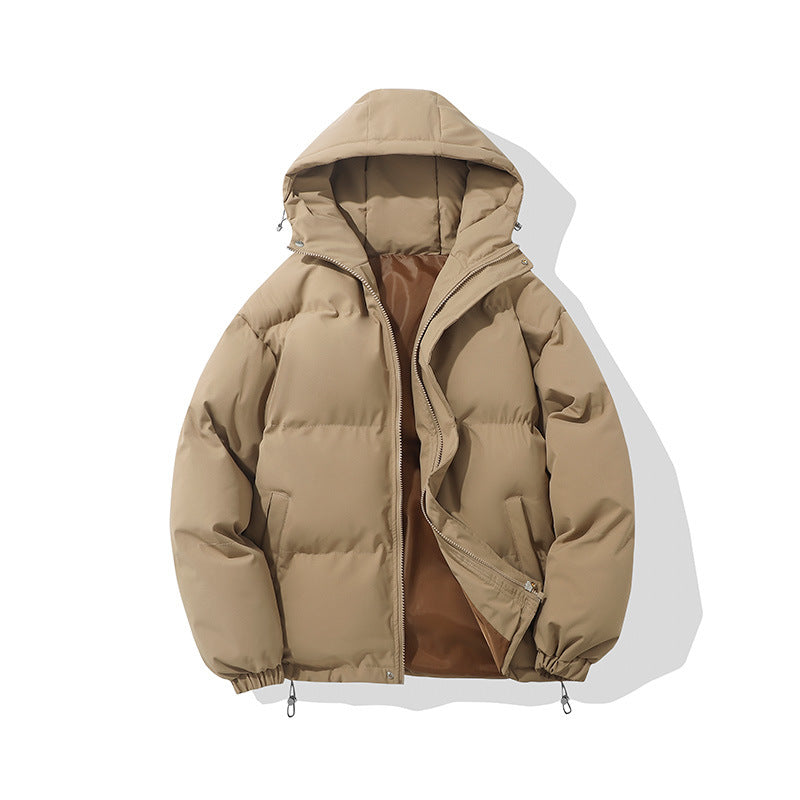Filomena | Chaqueta Acolchada con Capucha y Cremallera - Caqui