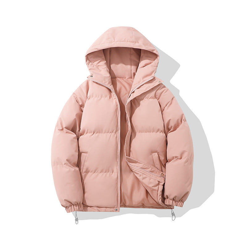 Filomena | Chaqueta Acolchada con Capucha y Cremallera - Rosa