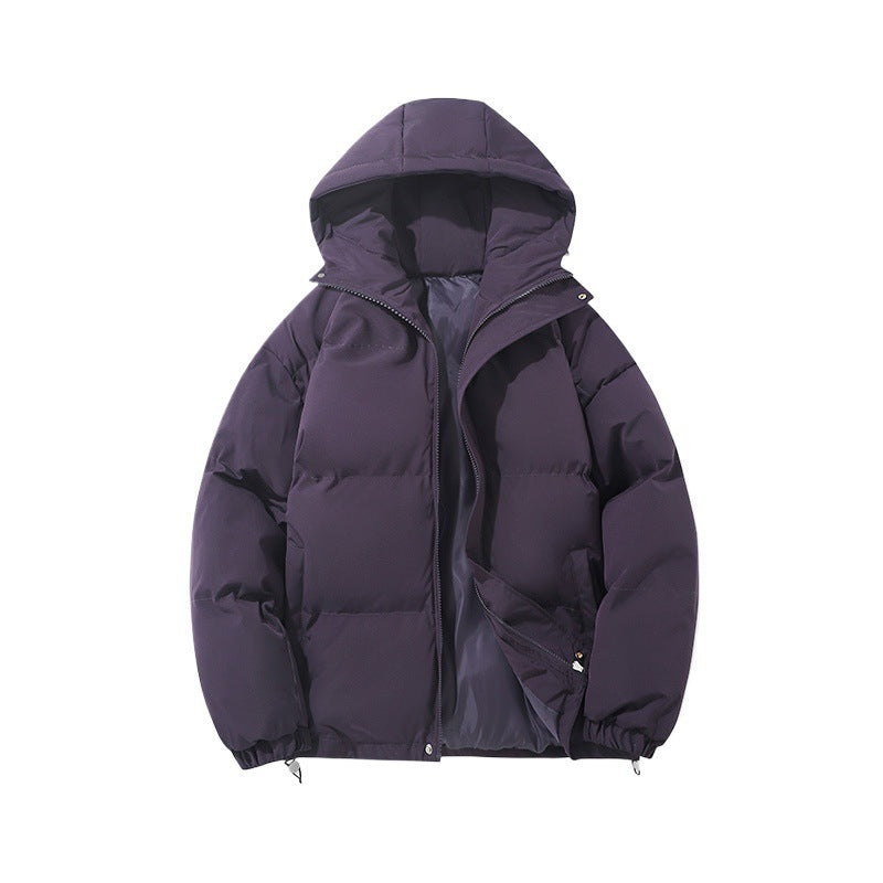 Filomena | Chaqueta Acolchada con Capucha y Cremallera - Morado