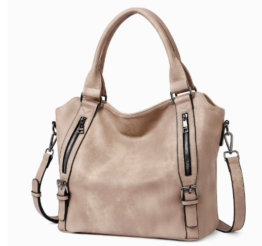 Bolso mujer diario efecto piel organizado