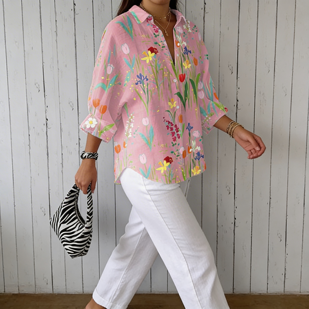 Fiona | Blusa de Primavera