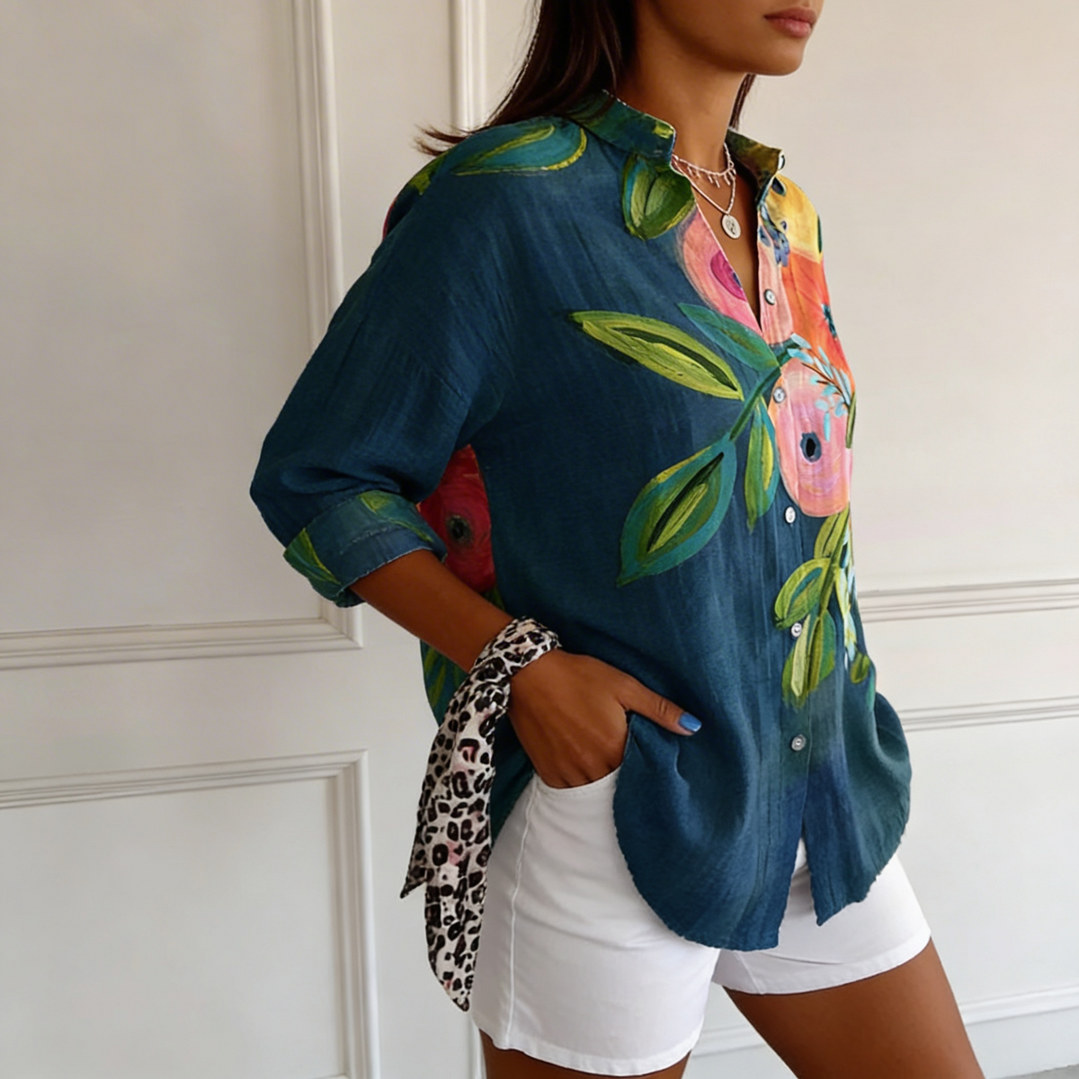 Sigrid | Camisa con Estampado