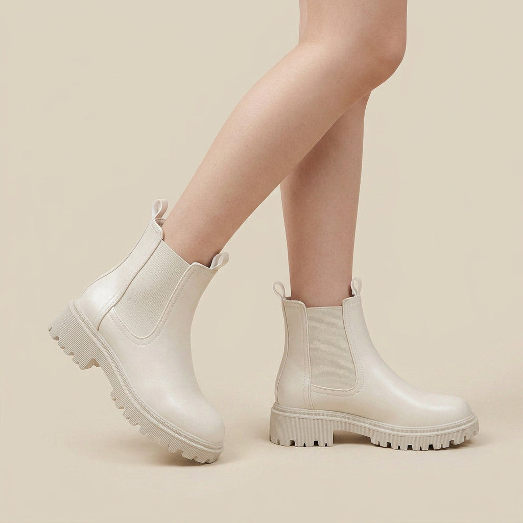 Gisela | Botines Chelsea de Mujer con Suela Track Dentada