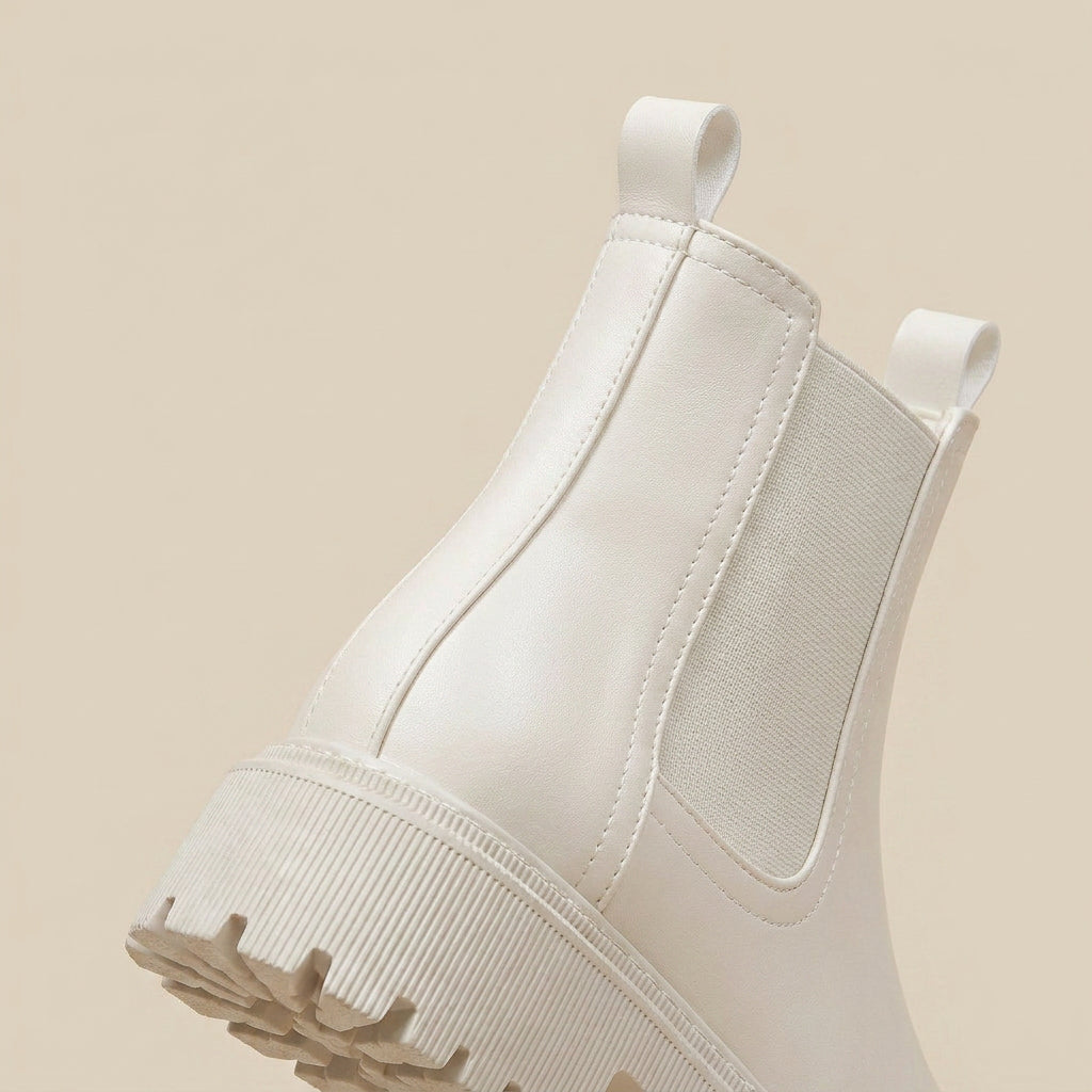 Gisela | Botines Chelsea de Mujer con Suela Track Dentada