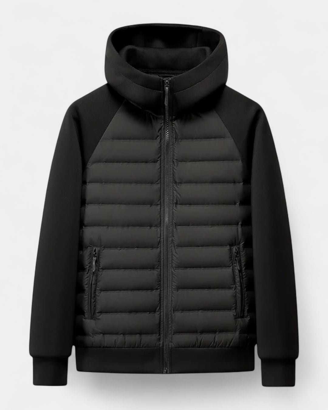 Chaqueta softshell acolchada con capucha para hombre - Gonzalo