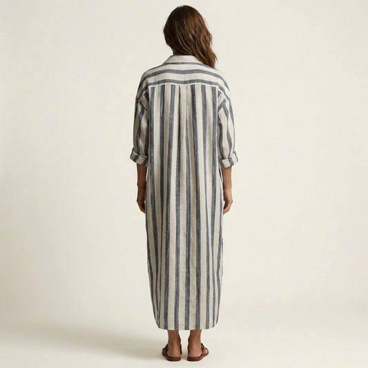 Carra | Vestido Largo a Rayas