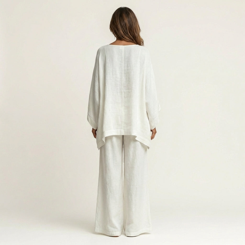 Majolie | Conjunto Bohemio de Mezcla Efecto Lino
